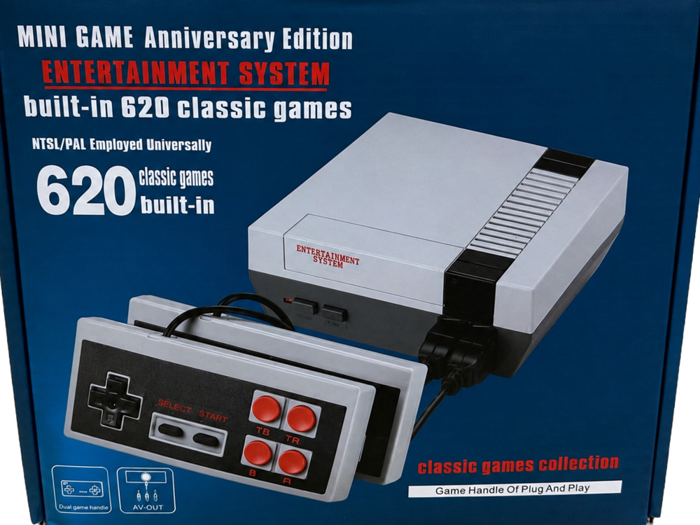 Mini Game Anniversary Edition Entertainment System 620 Built-in Classic Games